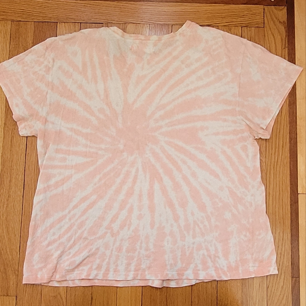 LACAUSA VINTAGE KAI TEE IN GUAVA SWIRL TSHIRT - Picture 6 of 7